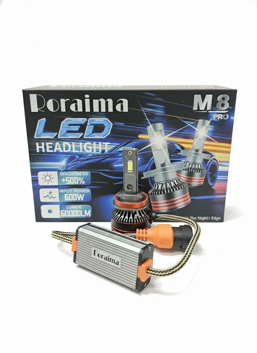 Bombillos Luces Led 60.000 Lumenes M8 Pro 12v 24v H11
