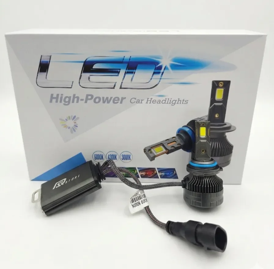 Bombillos Luces Led 60.000 Lúmenes 250w Marca Rs 9006
