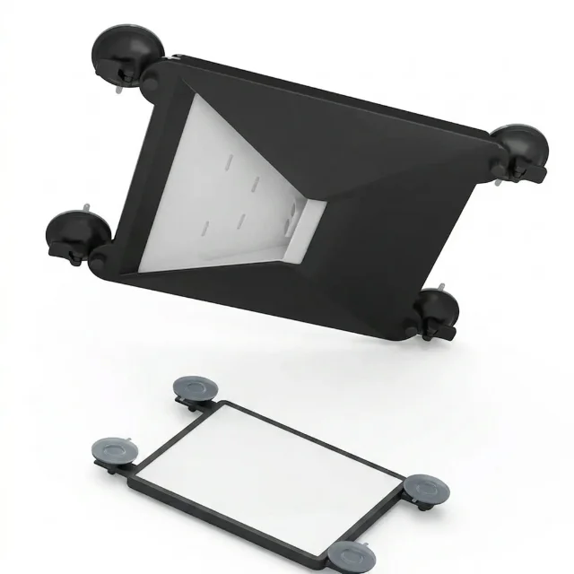 Base De Ventosa Silicon Negro Para Antena Starlink Mini