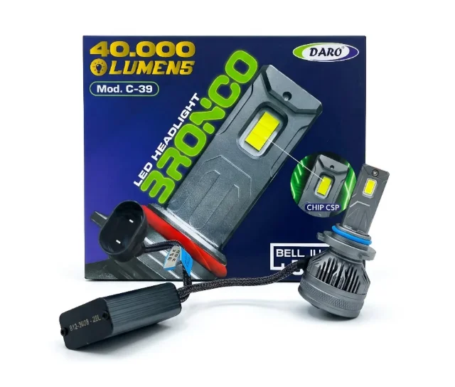 Bombillo Led 9006 Bronco 40.000 Lumenes 200w