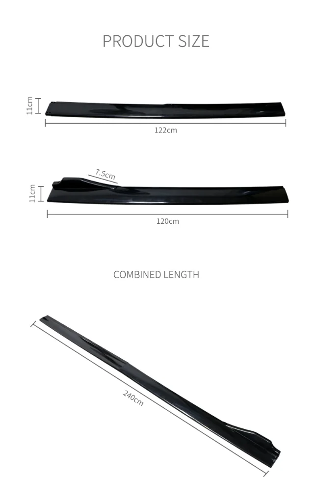 Faldones laterales 240cm JDM · imagen 2