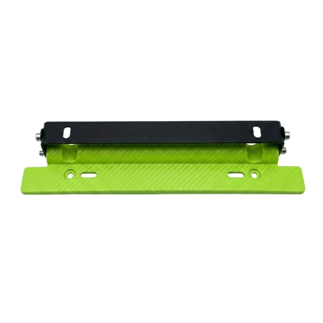 Porta Placa Graduable Delantero Tunning Verde FC