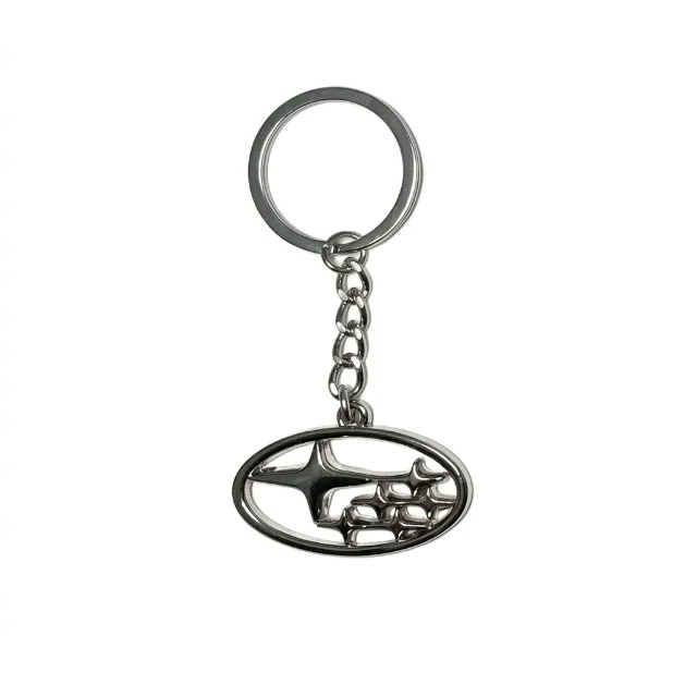 Llavero Metálico Con Logo De Autos (Subaru)