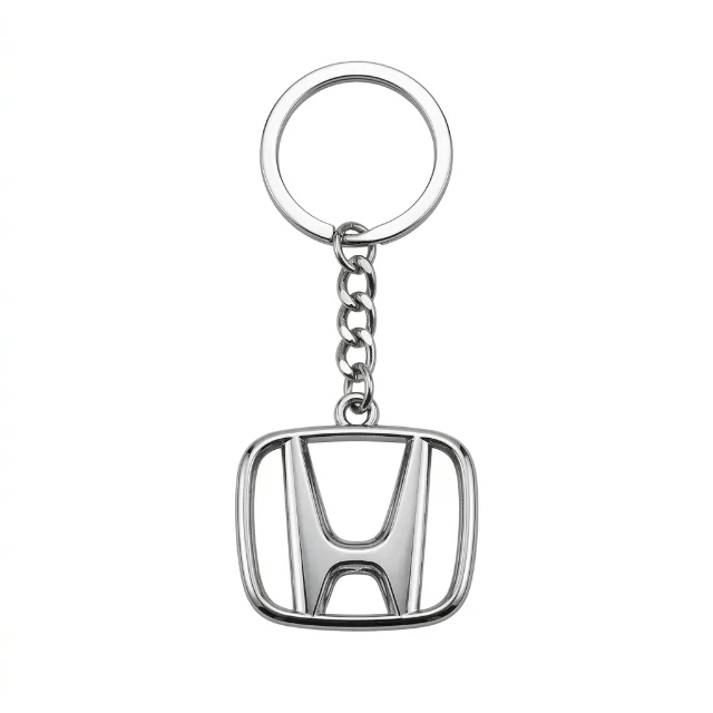 Llavero Metálico Con Logo De Autos (Honda)