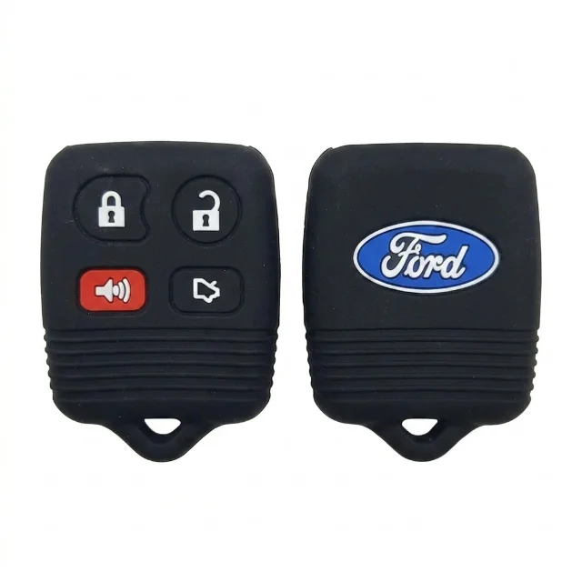 Forro Silicon Marca Ford - Negro