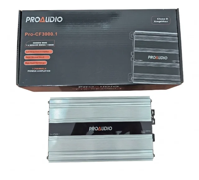Planta Amplificador Monoblock 3000.1 W marca ProAudio