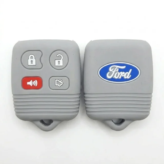 Forro Silicon Marca Ford - Gris