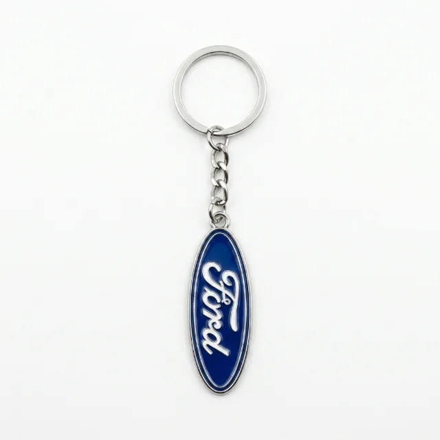 Llavero Metálico Con Logo De Autos (Ford)