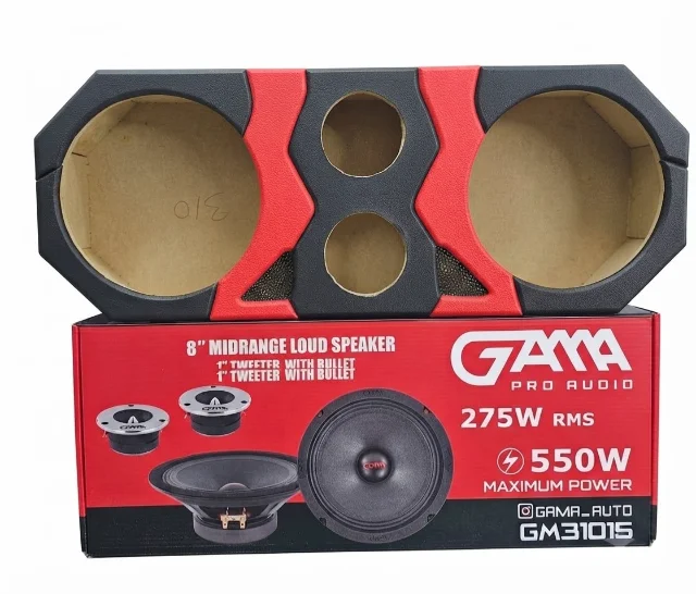 Chuchero Rojo + Combo de medios 8" y TW Gama