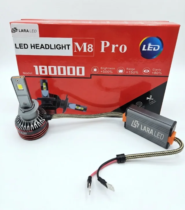 Bombillos Led H1 30.000 Lumenes M8 Pro Lara Led