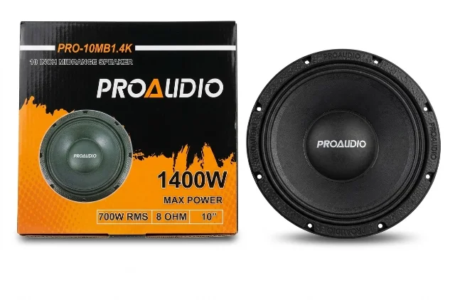 Medio 10 pulgadas 1400w Pro-10MB1.4K marca ProAudio
