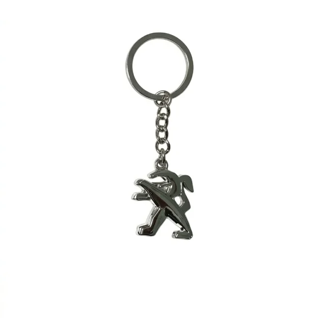 Llavero Metálico Con Logo De Autos (Peugeot)