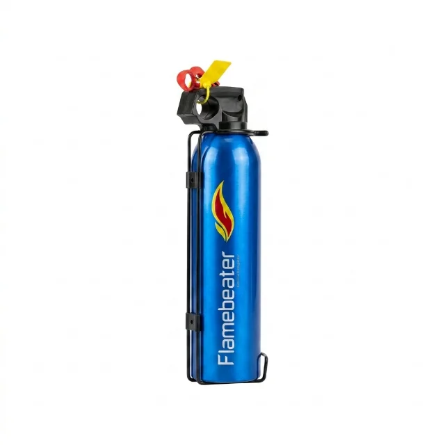 Mini Extintor Tuning Con Base Desechable Para Carro (Azul)