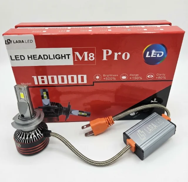 Bombillos Led H7 30.000 Lumenes M8 Pro Lara Led